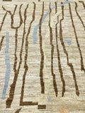 Artisan Moroccan Hand-Knotted Wool Rug | Woven Wonders