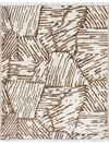 Luxurious Hand-Knotted Beige and Brown Wool Rug | Woven Wonders