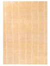 Serene Simplicity Hand-Knotted Beige Rug 6' 01" x 8' 09" | Woven Wonders