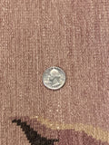 "Hand-Knotted Wool Rug | Beige with Pink, Rose, Salmon & Olive Green | Art Deco Design | Utopia Collection | 6' 01" x 8' 09" (1.85m x 2.67m) | New Item"