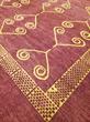 "Hand-Knotted Wool Rug - 8' 03" x 9' 11" | Red & Dark Gold | Utopia Collection | Available in New Jersey | New Item"